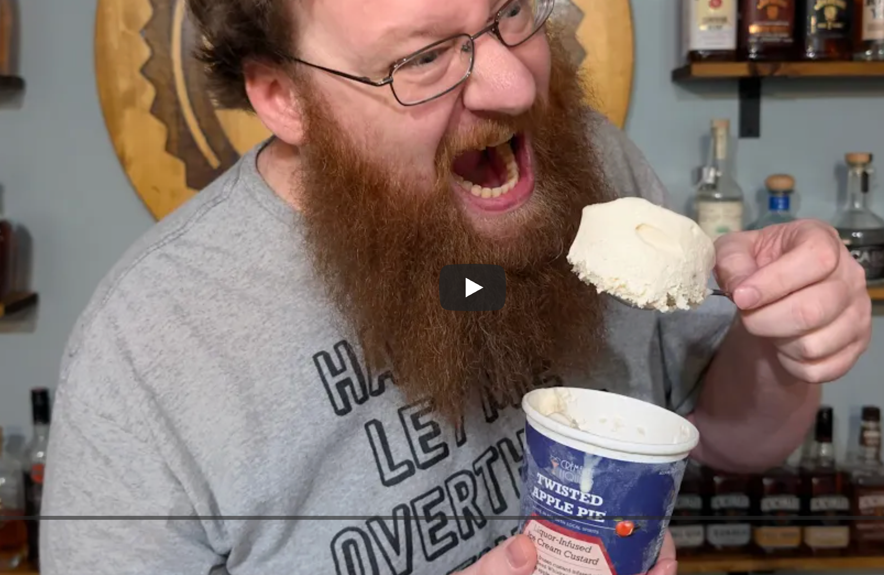 Load video: KyBrew reviews Liquor-Infused Ice Cream